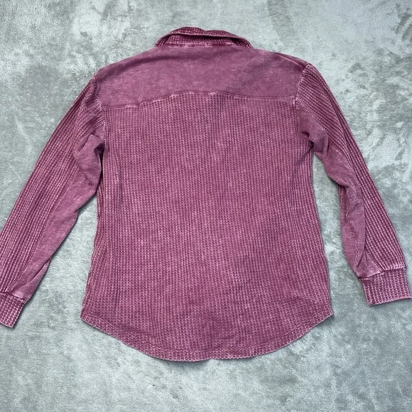 BRIGGS Women's S Blouse Pink Cotton Blend e0401 - Picture 6 of 7